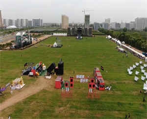 太原新域市音樂節(jié)舞臺(tái)搭建